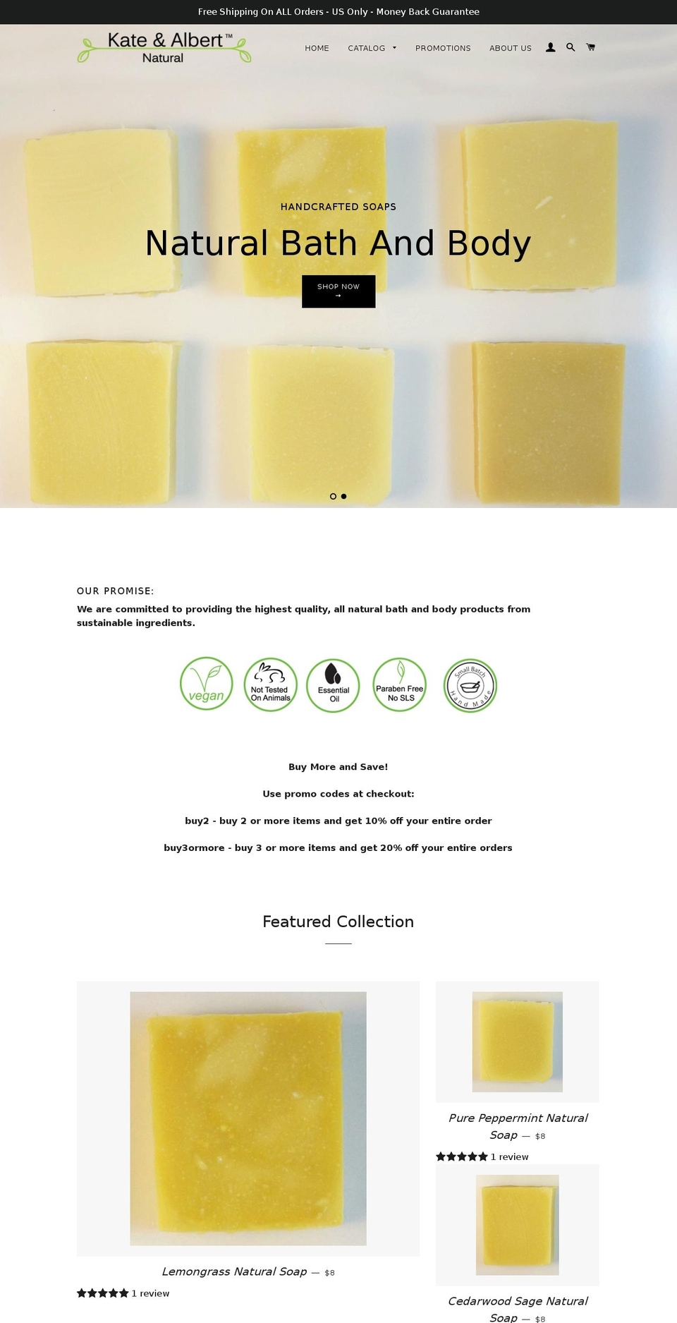 kateandalbert.com shopify website screenshot