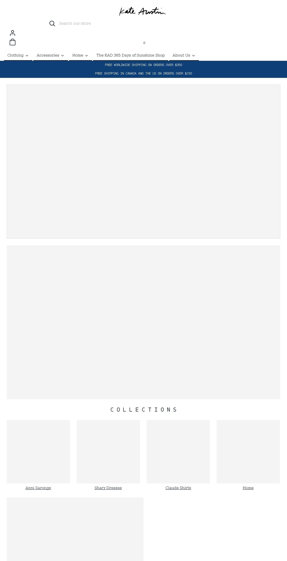 kateaustindesigns.com shopify website screenshot