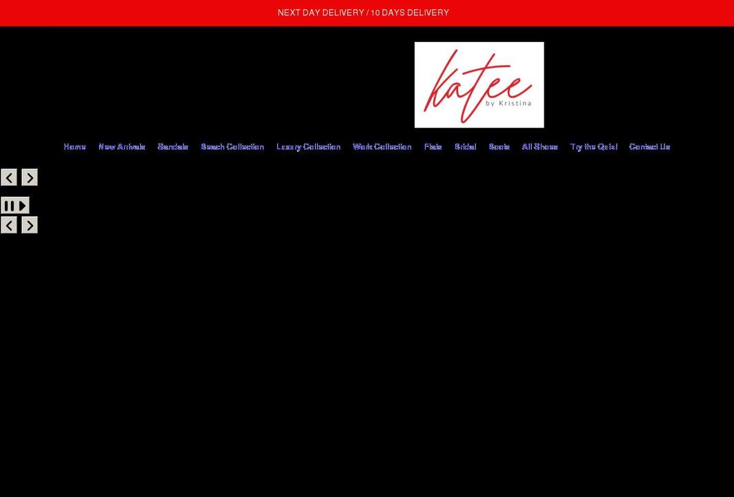 katee.me shopify website screenshot