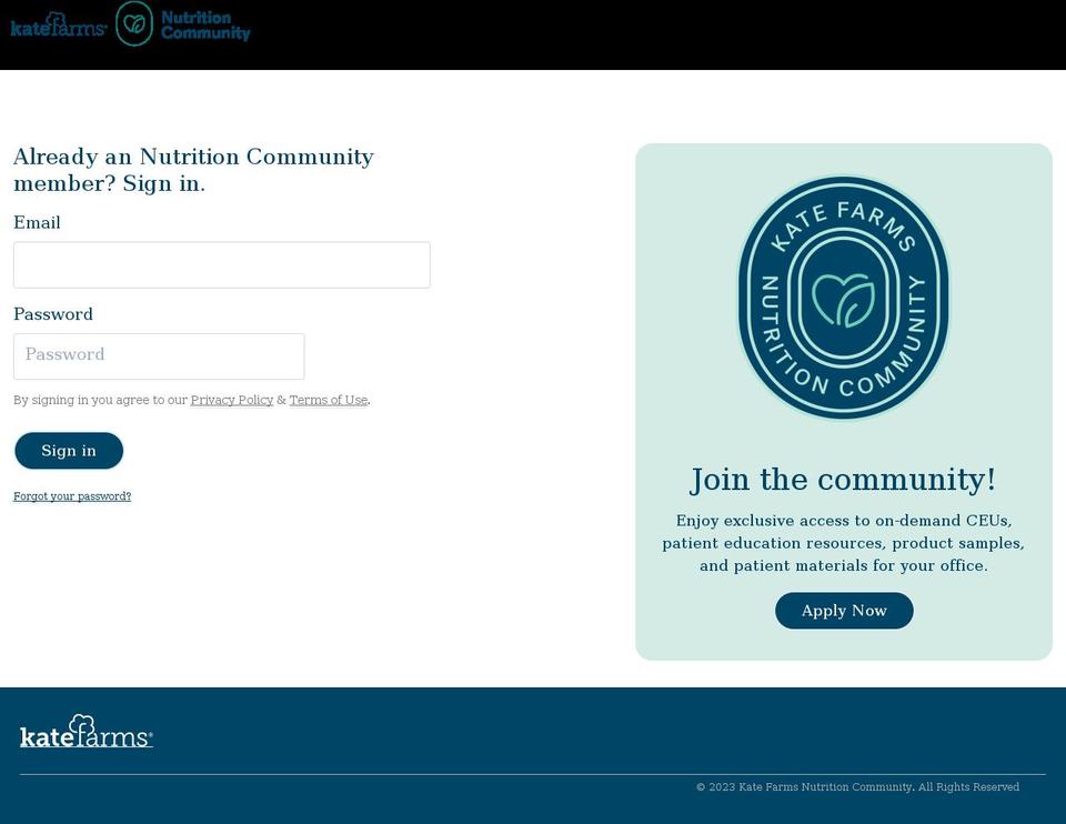 katefarms-professionals.myshopify.com shopify website screenshot
