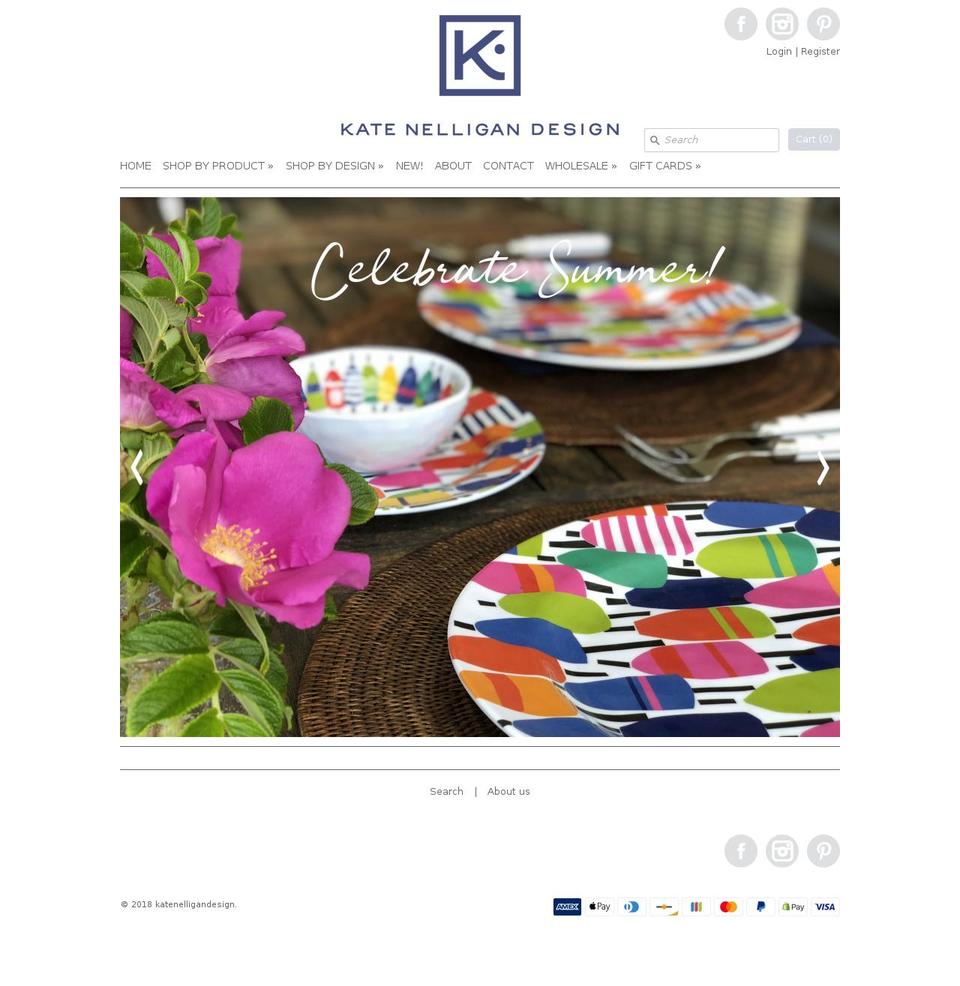 katenelligandesign.com — Shopify storefront screenshot