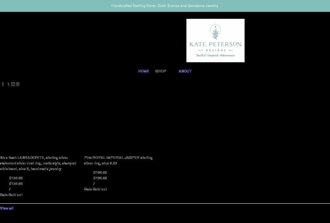 katepetersondesignsstudio.com shopify website screenshot