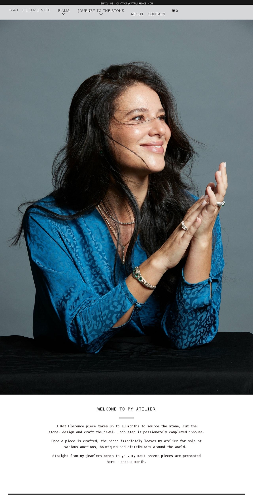 katflorenceatelier.com shopify website screenshot