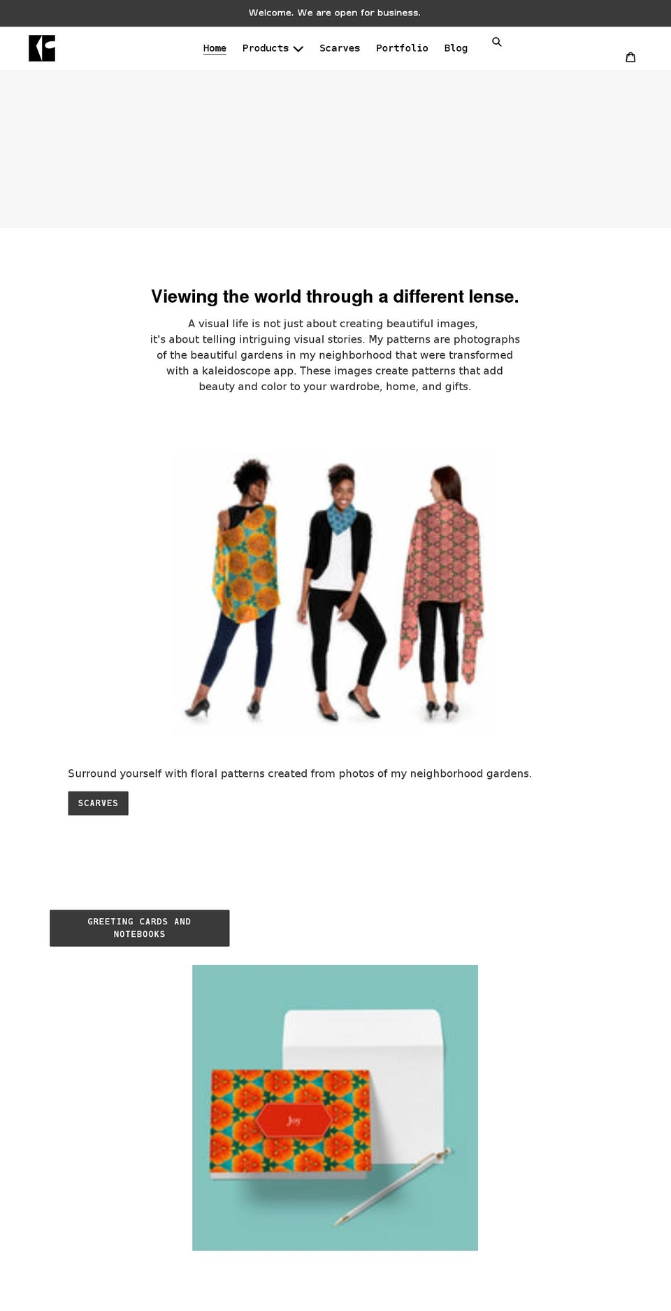 kathleencunninghamdesign.com shopify website screenshot