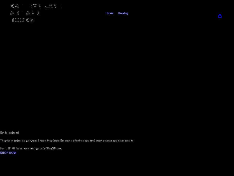 kathryn-jane-art-and-books.myshopify.com shopify website screenshot