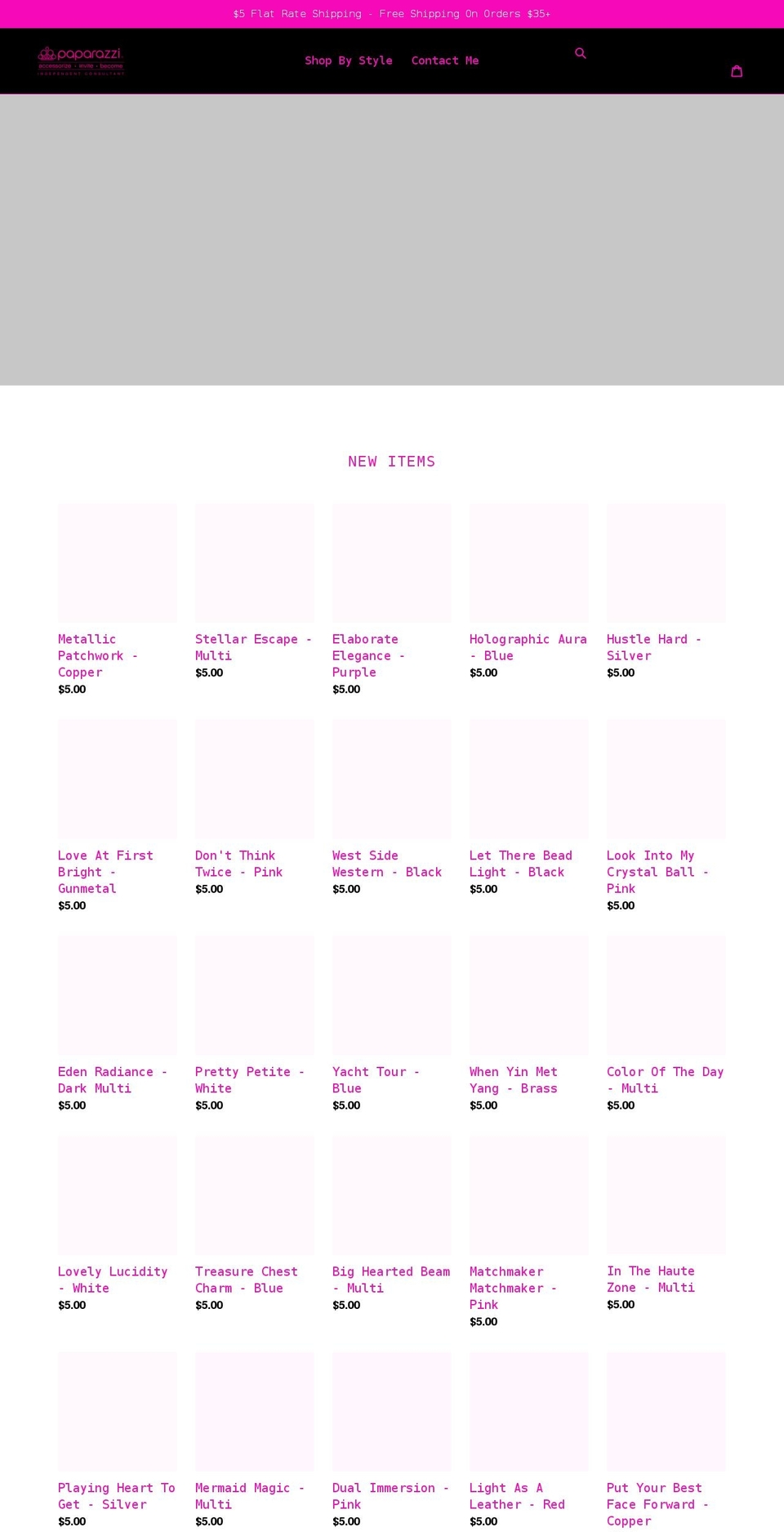 kathyspositivelyprettybling.com shopify website screenshot