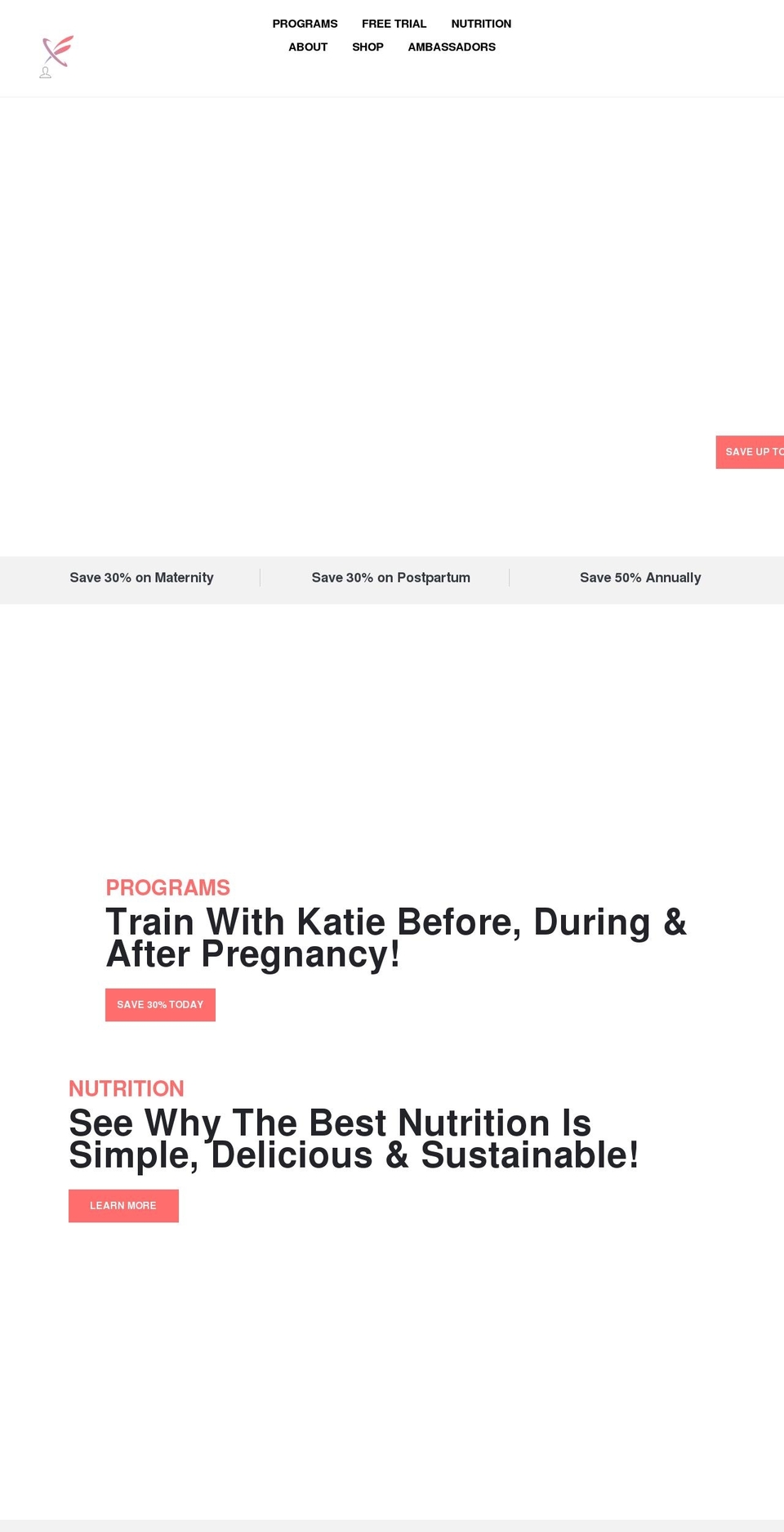 katiecrewe.com shopify website screenshot