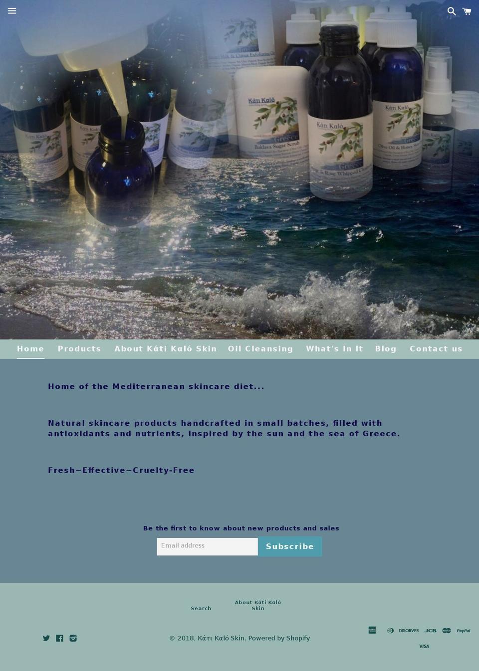 katikalo.com — Shopify storefront screenshot