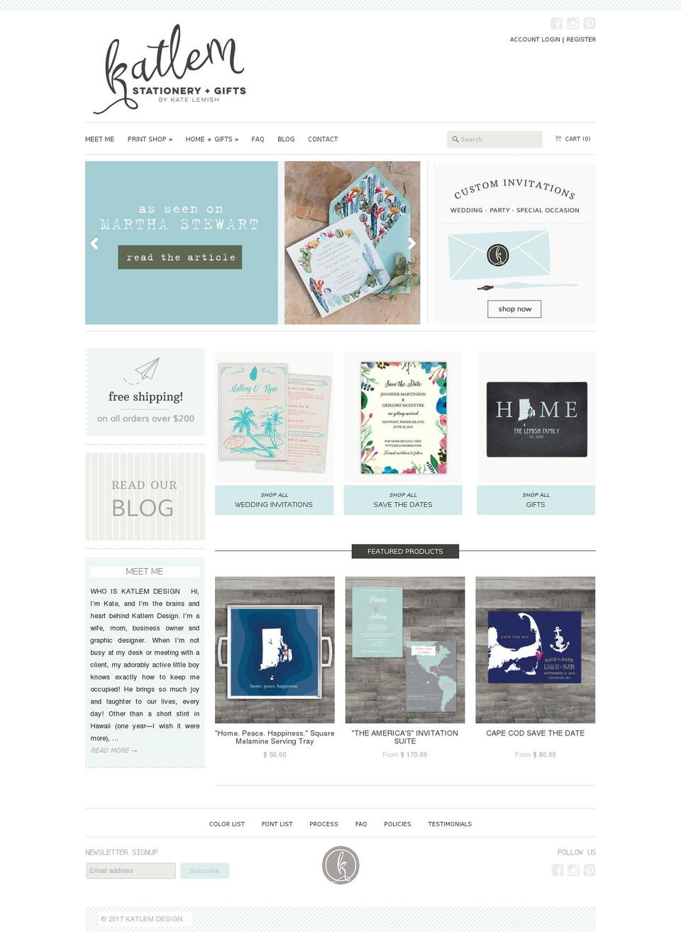 katlem.com shopify website screenshot