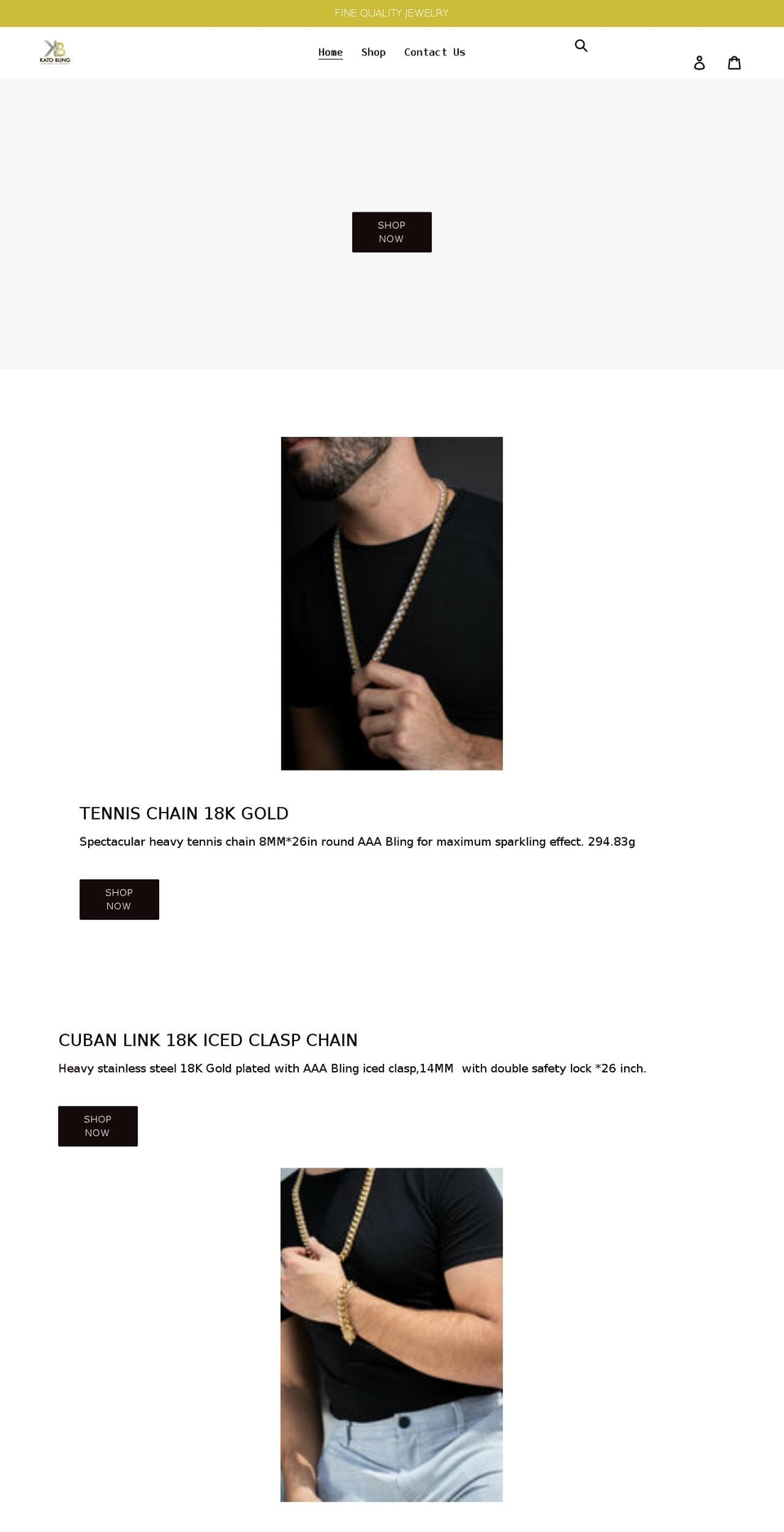 katobling.com shopify website screenshot