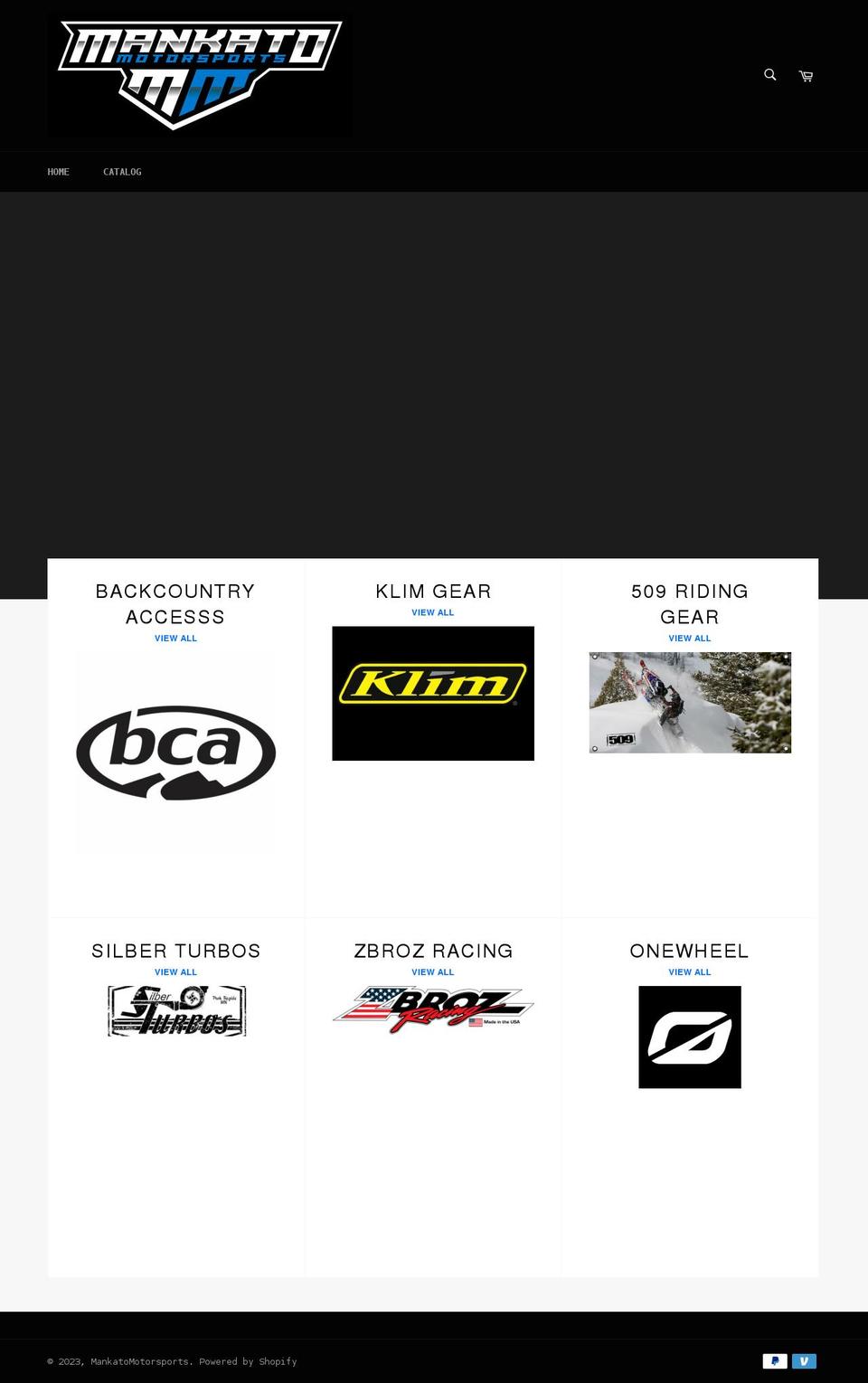 katomotorsports.com shopify website screenshot