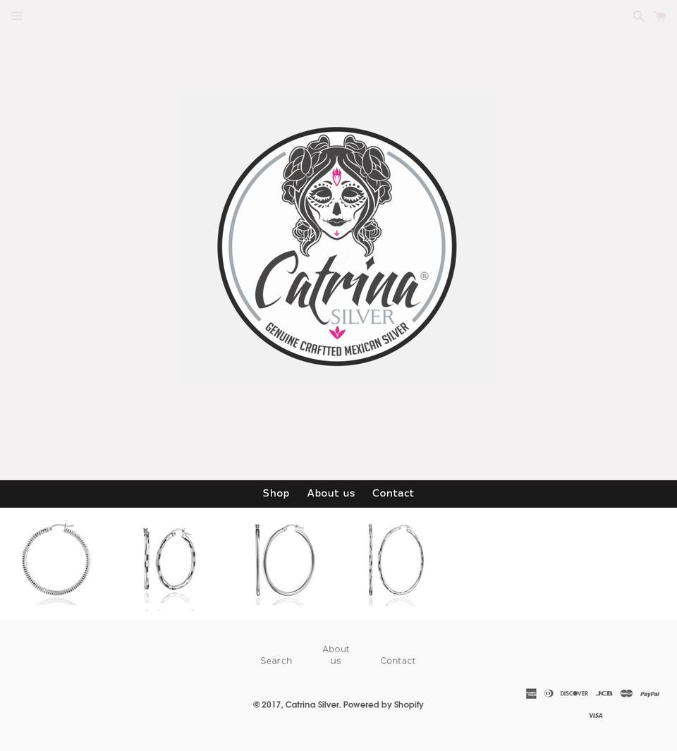 katrinasilver.com shopify website screenshot