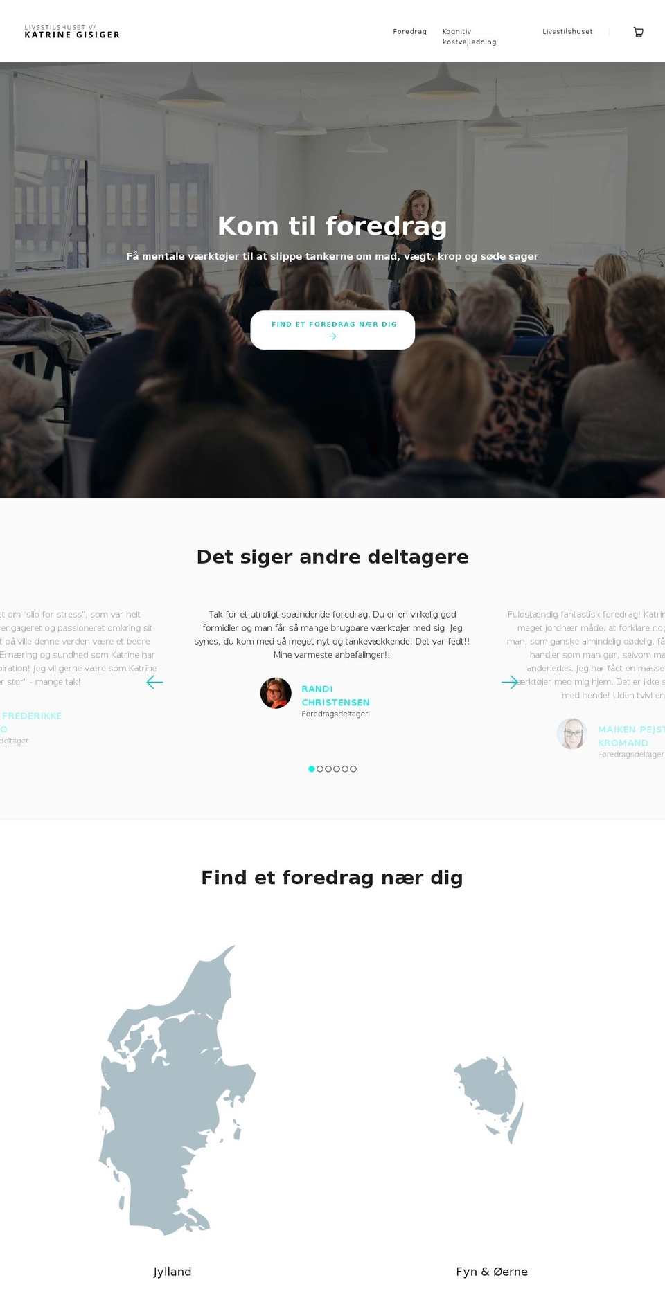 katrinegisiger.dk shopify website screenshot