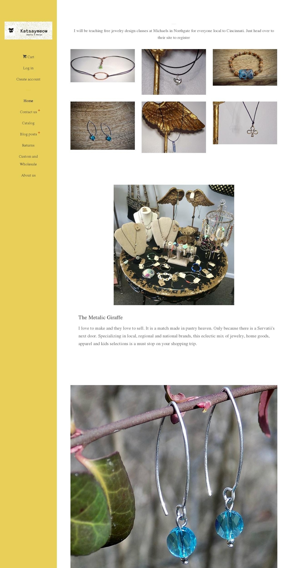 katsaymeow.com shopify website screenshot