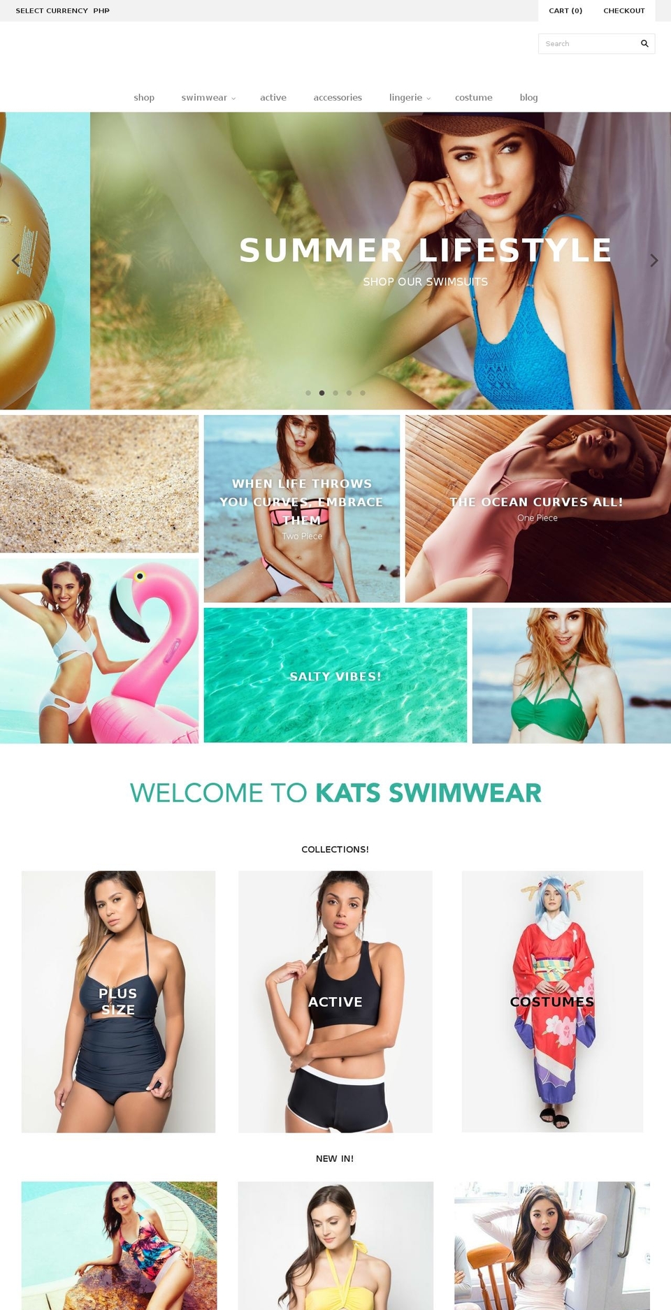 katsswimwear.com shopify website screenshot