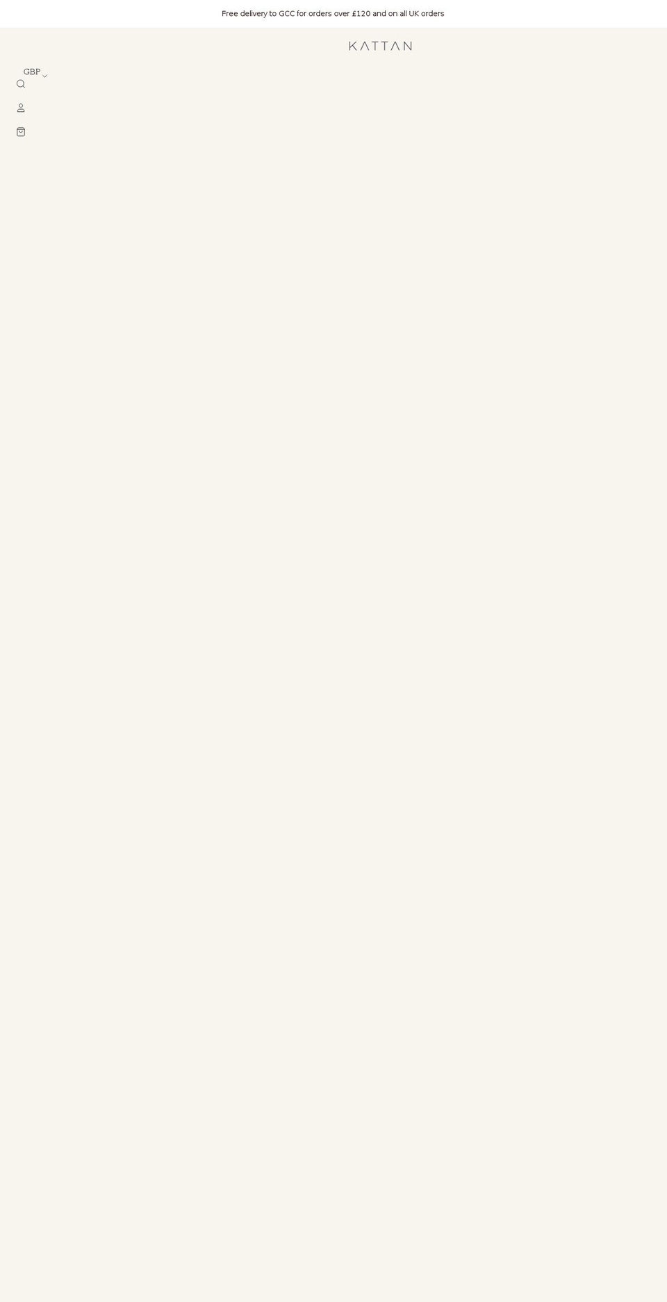 kattan.co.uk shopify website screenshot