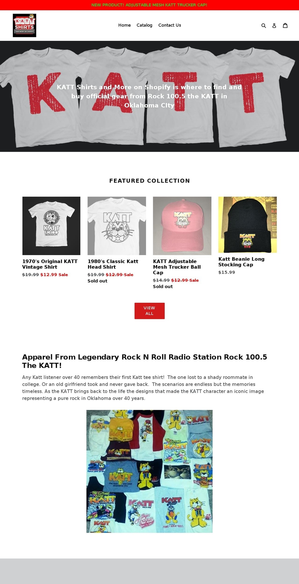 kattswag.com shopify website screenshot