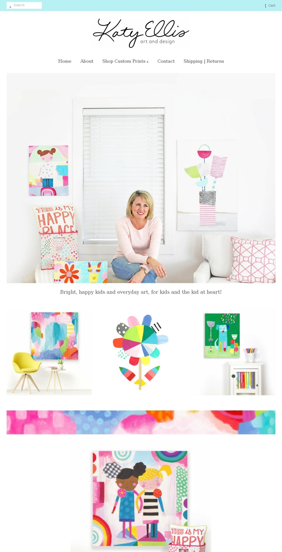 katyellisdesign.com shopify website screenshot