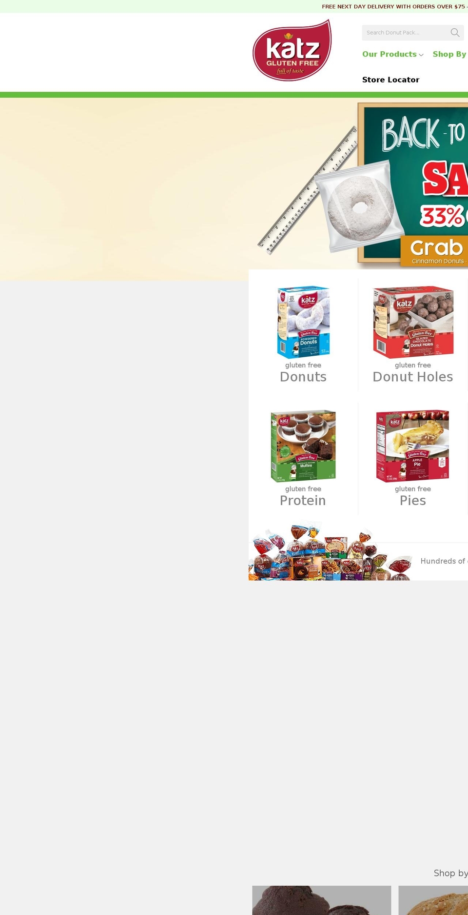 katz-gluten-free Shopify theme site example katzglutenfree.com
