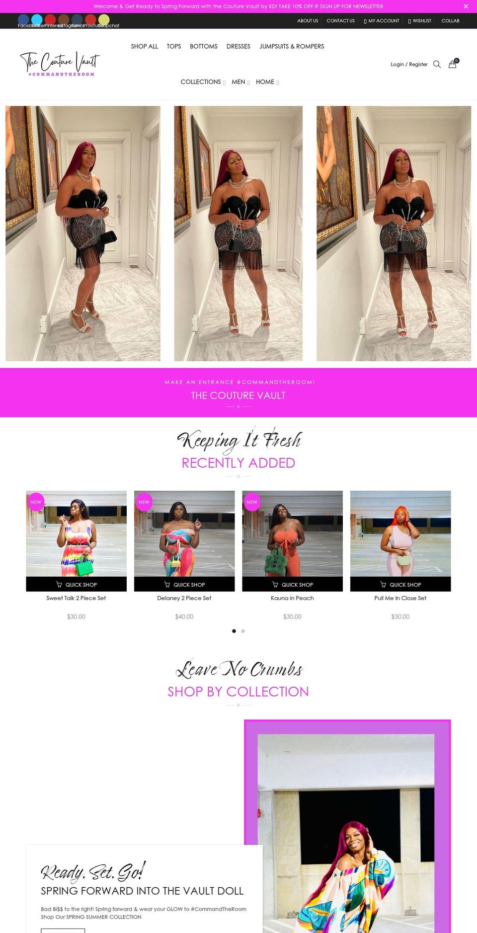 kaunadior.com shopify website screenshot