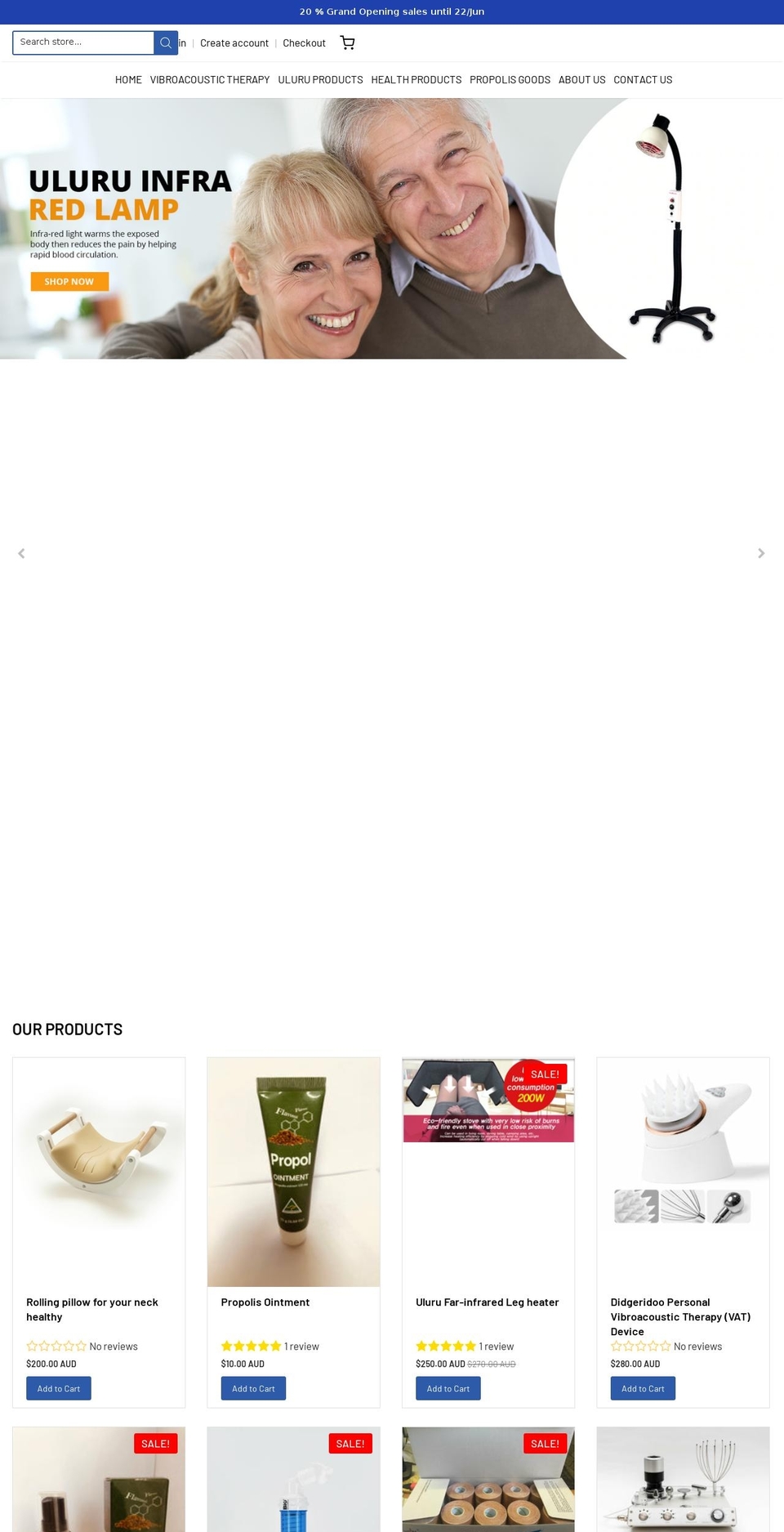 kaussie.com.au shopify website screenshot