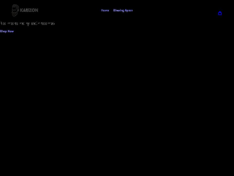kauzon.com shopify website screenshot