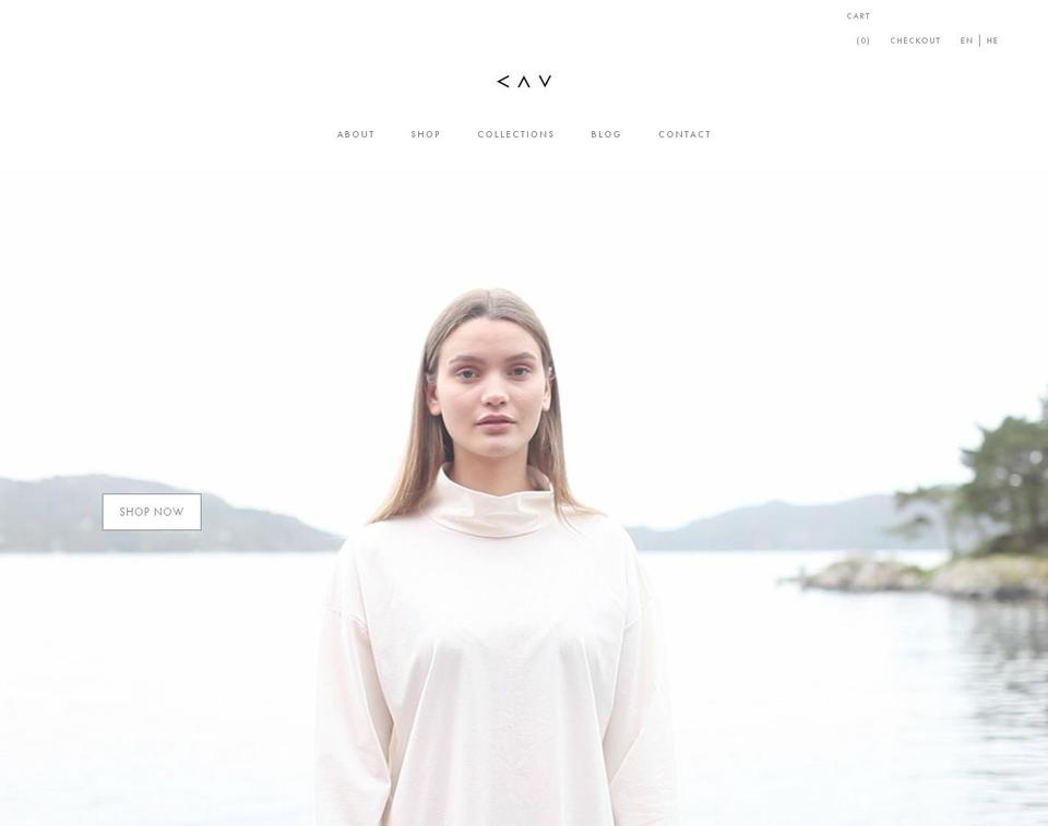 kav-design.com shopify website screenshot