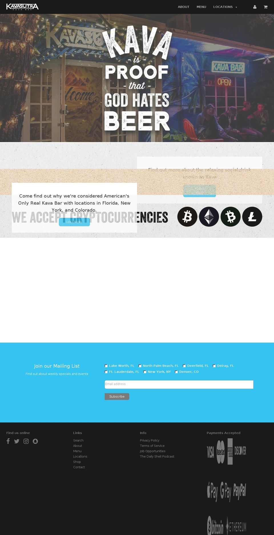 kavasutrakavabar.net shopify website screenshot