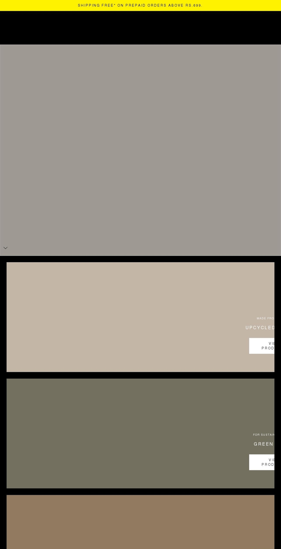 kavipoetryart.com shopify website screenshot