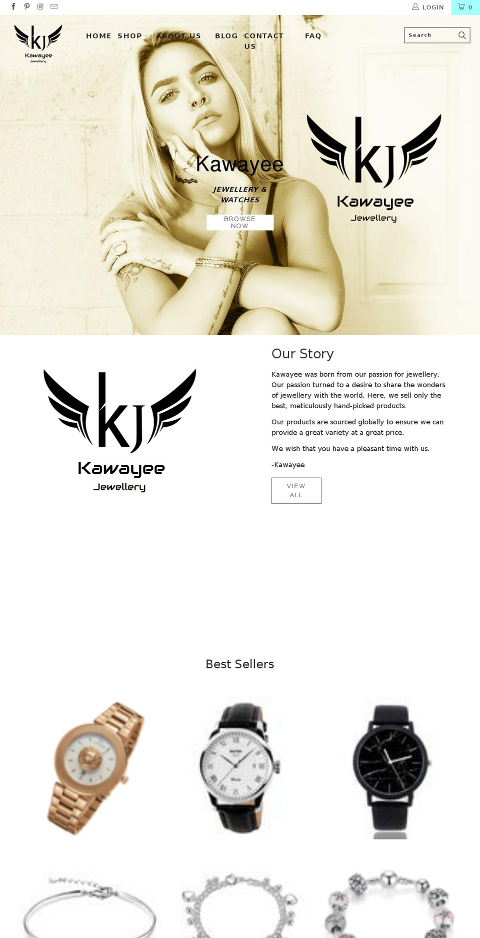 turbotheme Shopify theme site example kawayee.com