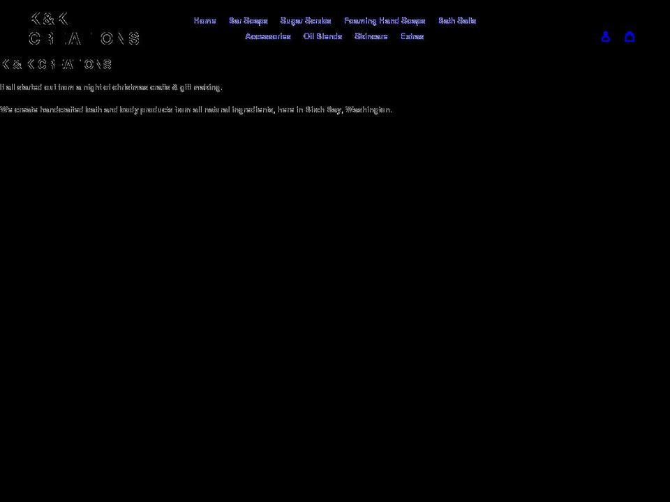 kaykocreations.com shopify website screenshot