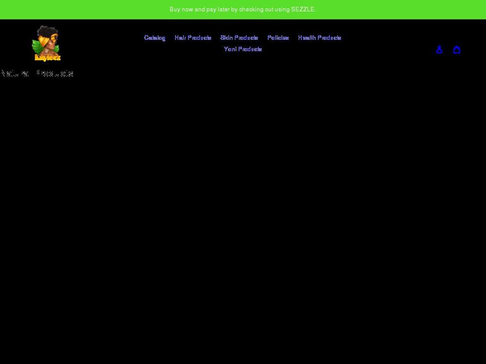 kayleeznaturalremedies.com shopify website screenshot