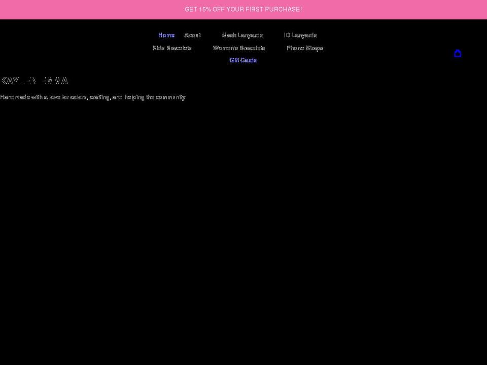 kaylenemma.com shopify website screenshot
