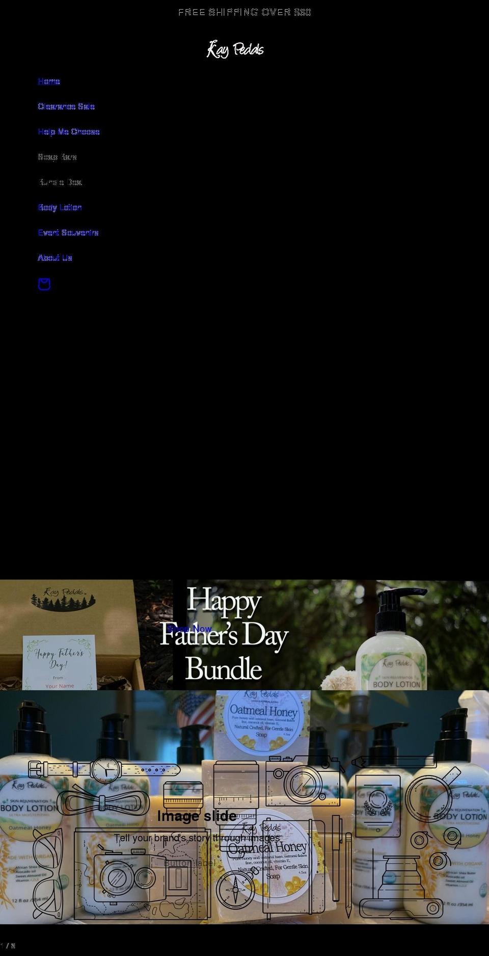 kaypedals.com shopify website screenshot
