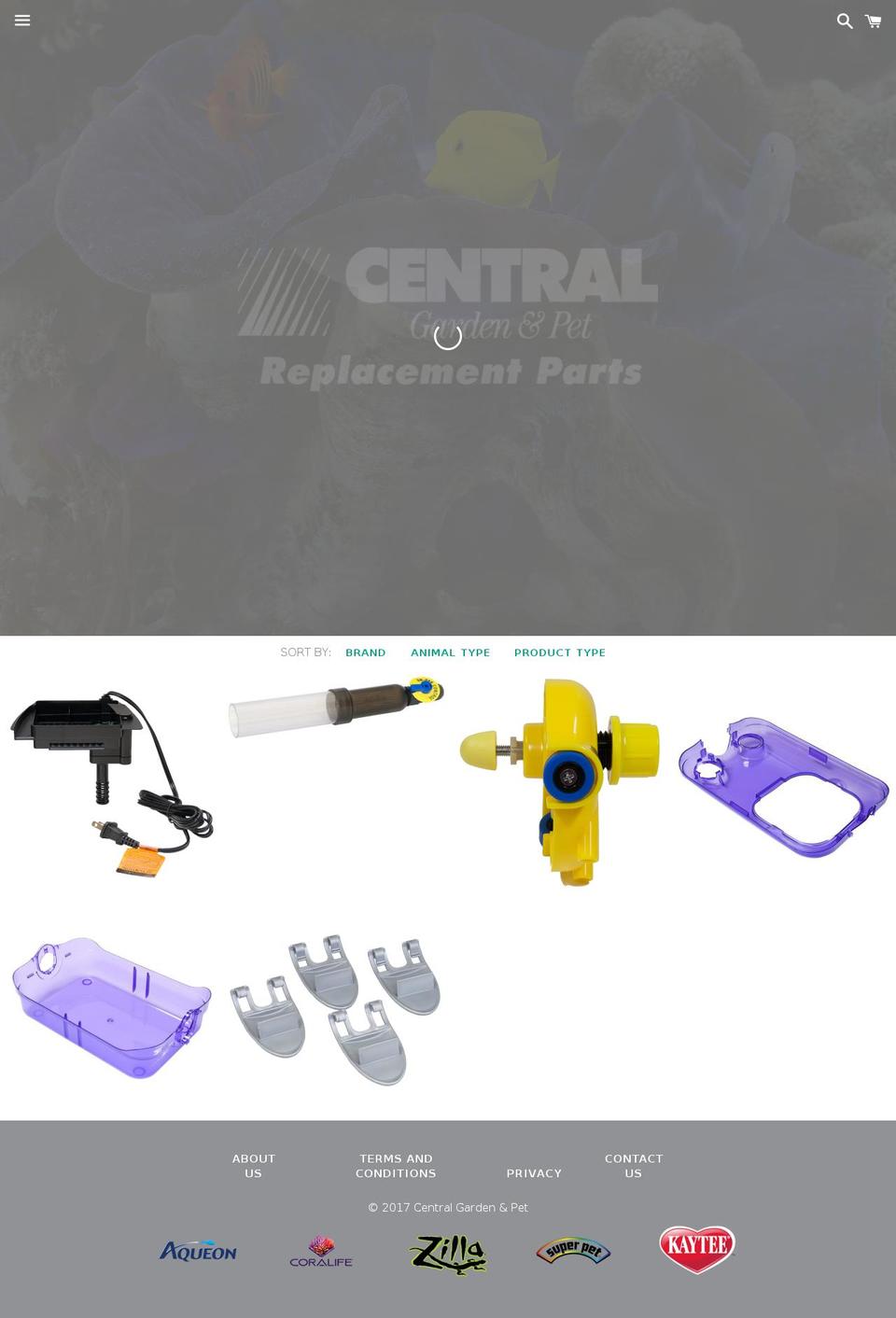 kayteeparts.com shopify website screenshot