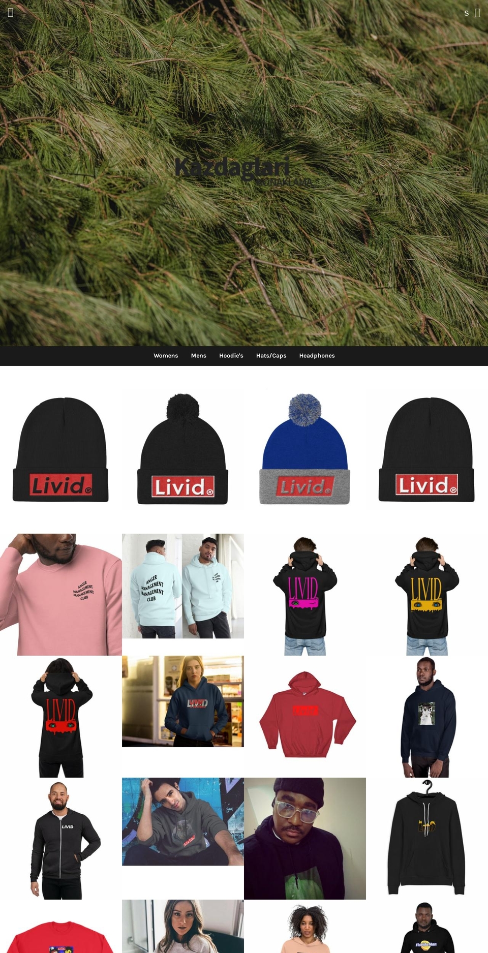 kazdaglarikonaklama.com shopify website screenshot