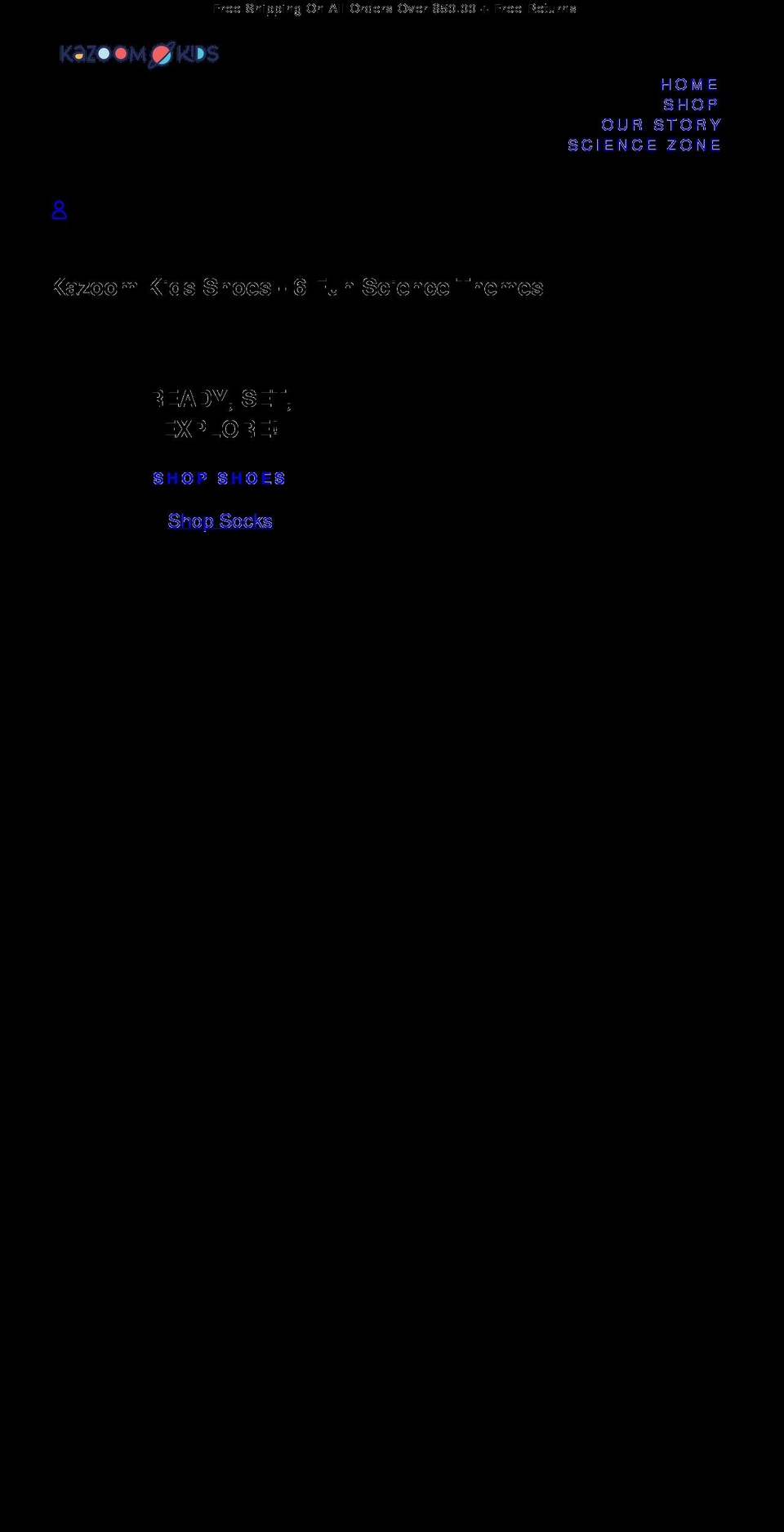 kazoomkids.com shopify website screenshot