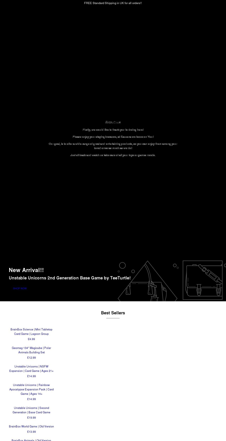 kazzora.com shopify website screenshot