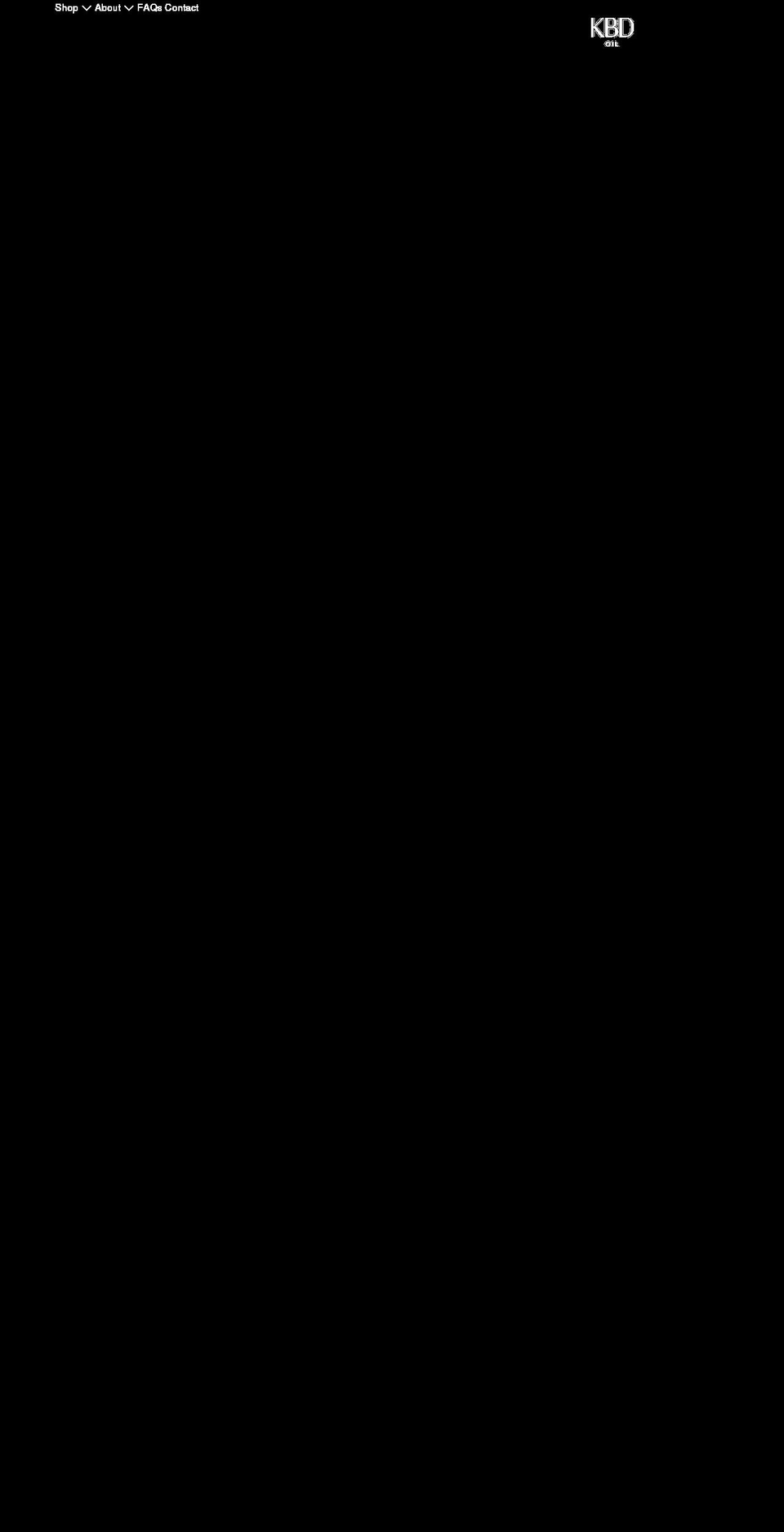 kbd-oil.com shopify website screenshot
