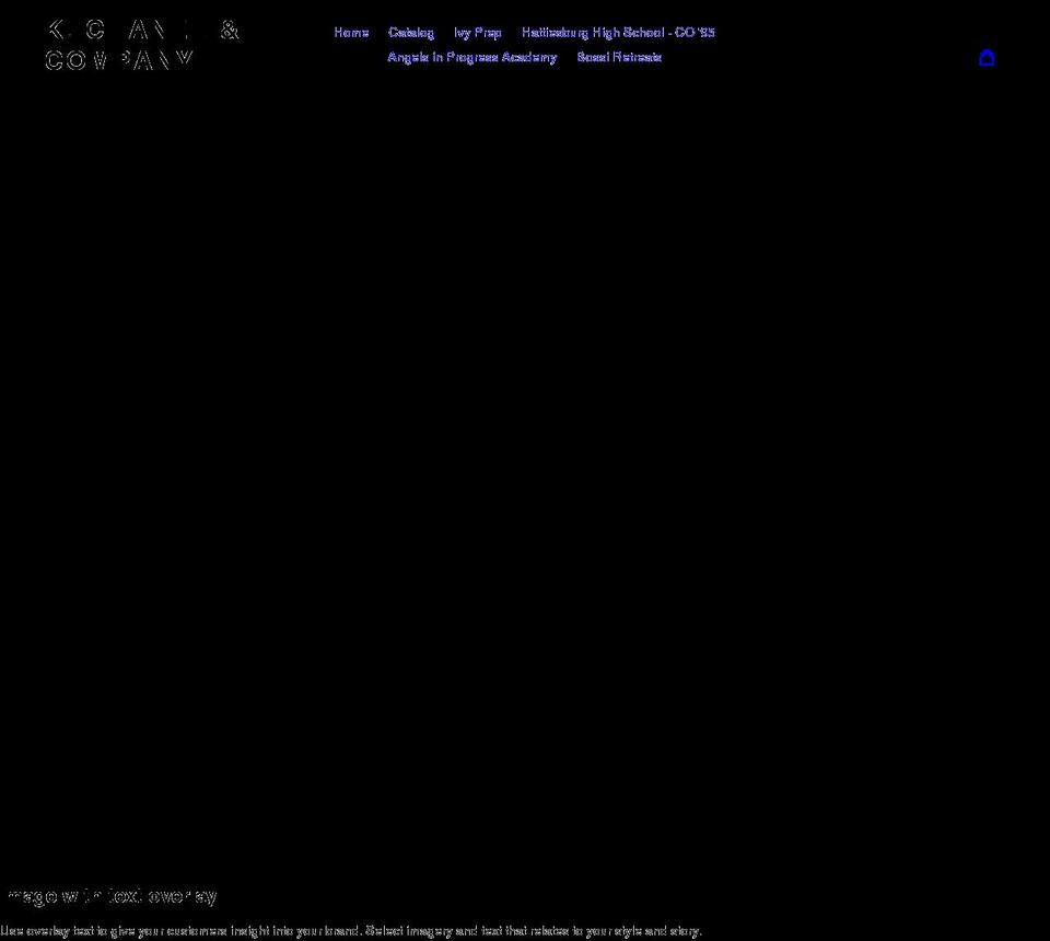 kchanelcompany.com shopify website screenshot