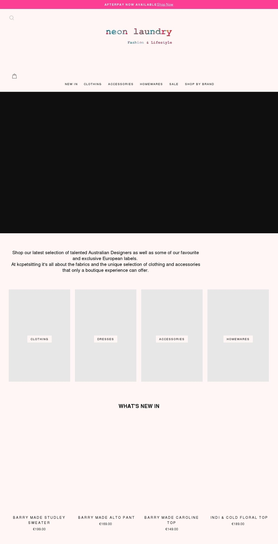 kcpetsitting.com shopify website screenshot