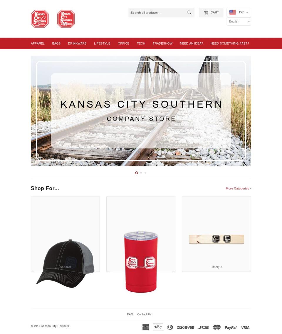 kcsouthernstore.com shopify website screenshot