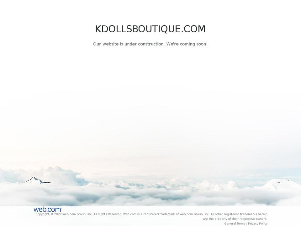kdollsboutique.com — Shopify storefront screenshot