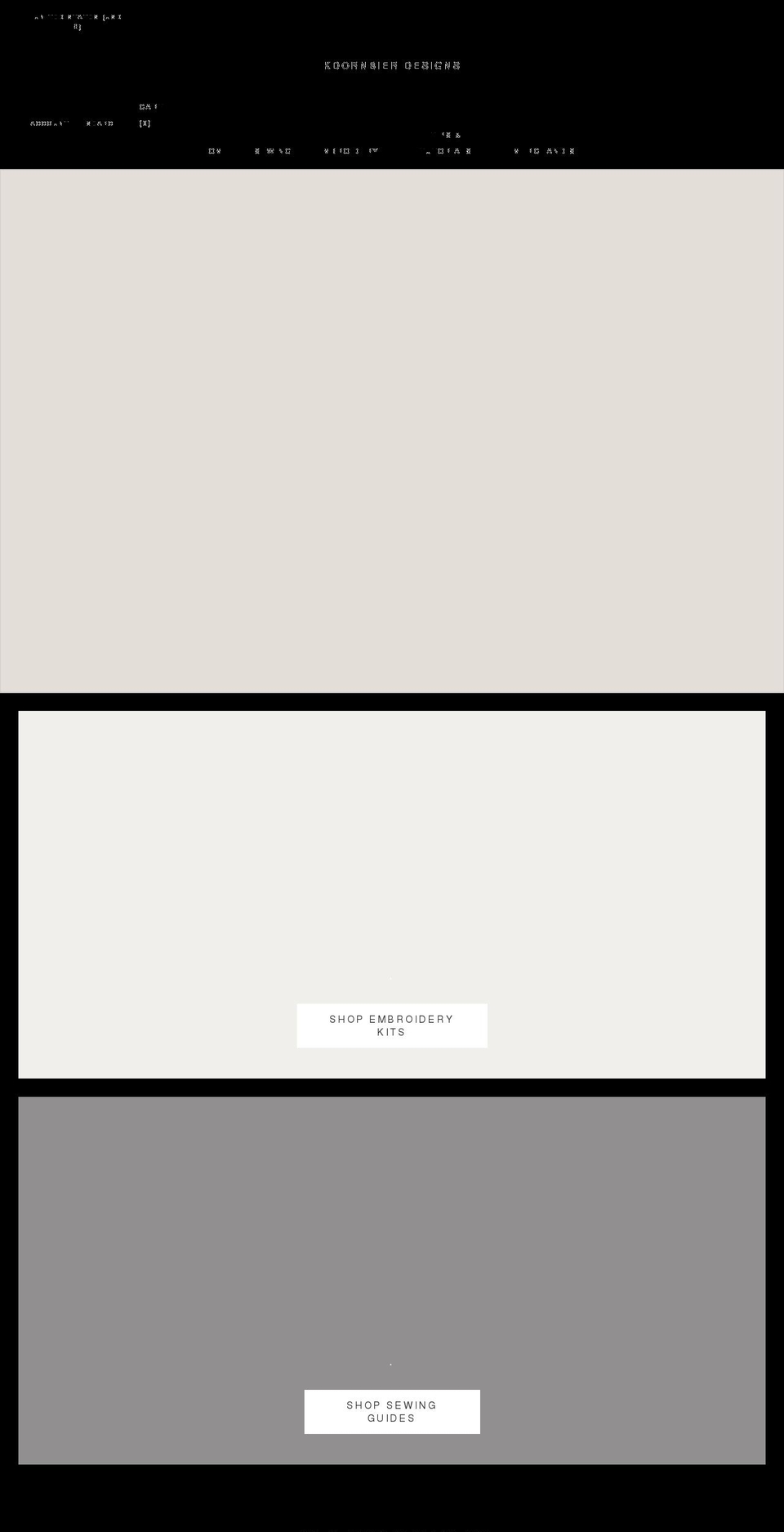 kdornbierdesigns.com shopify website screenshot