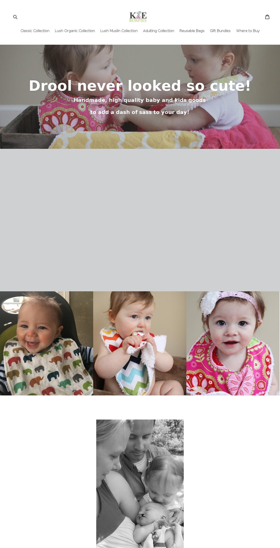 keburpies.com shopify website screenshot