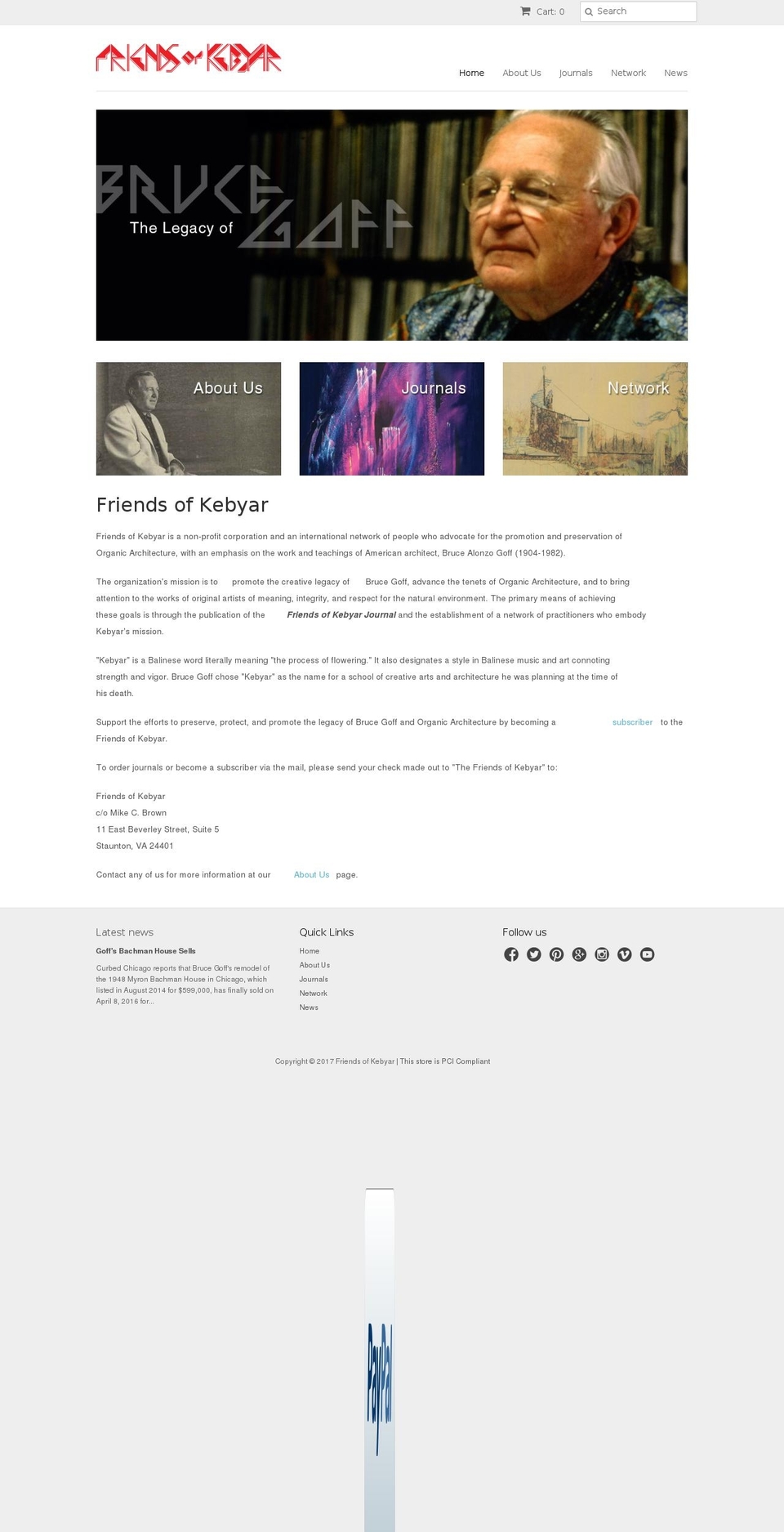 kebyar.com shopify website screenshot