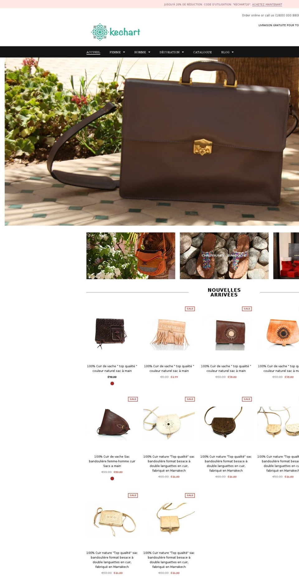 kechart.com shopify website screenshot