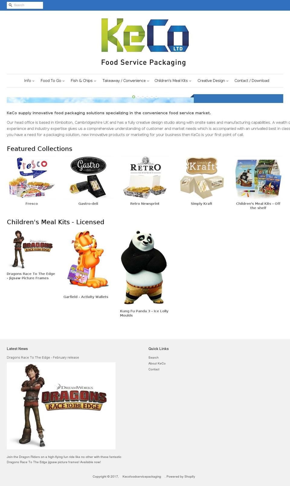 kecofsp.com shopify website screenshot