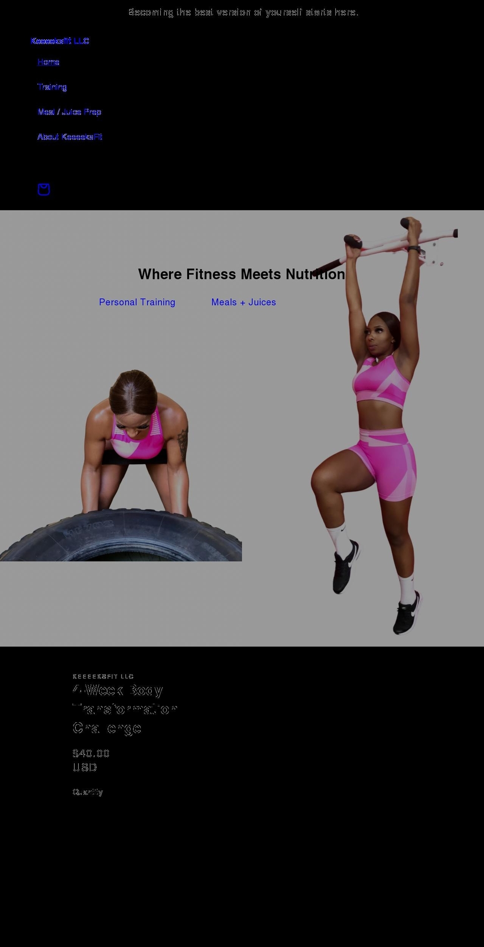 keeeeksfit.com shopify website screenshot