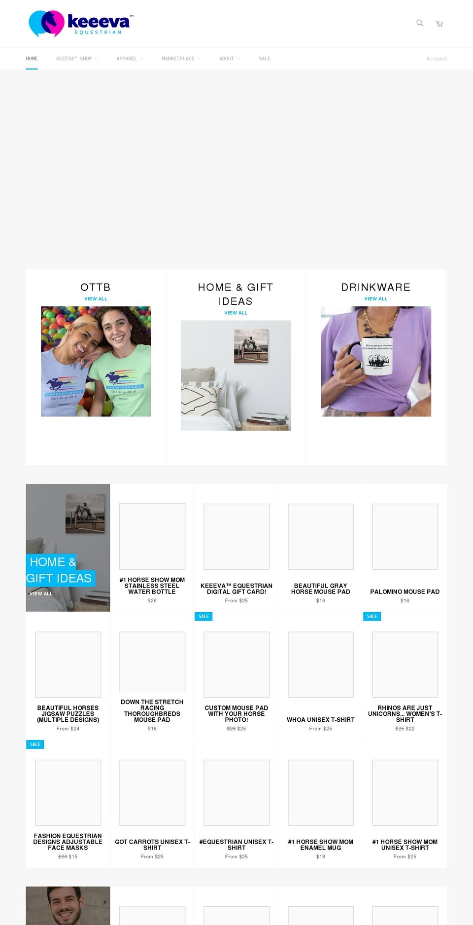 keeeva.com shopify website screenshot